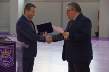 Bază sportivă modernă, inaugurată la Colegiul Național „Ștefan cel Mare” la ceas aniversar