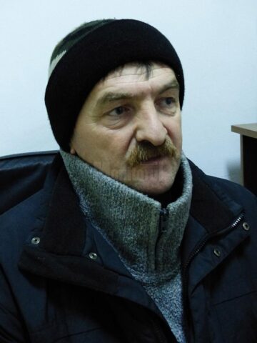 Iustin Bîrsan, proprietarul păstrăvăriei