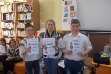 Sărbătorirea Unirii la Școala Gimnazială „Dimitrie Păcurariu” din Șcheia