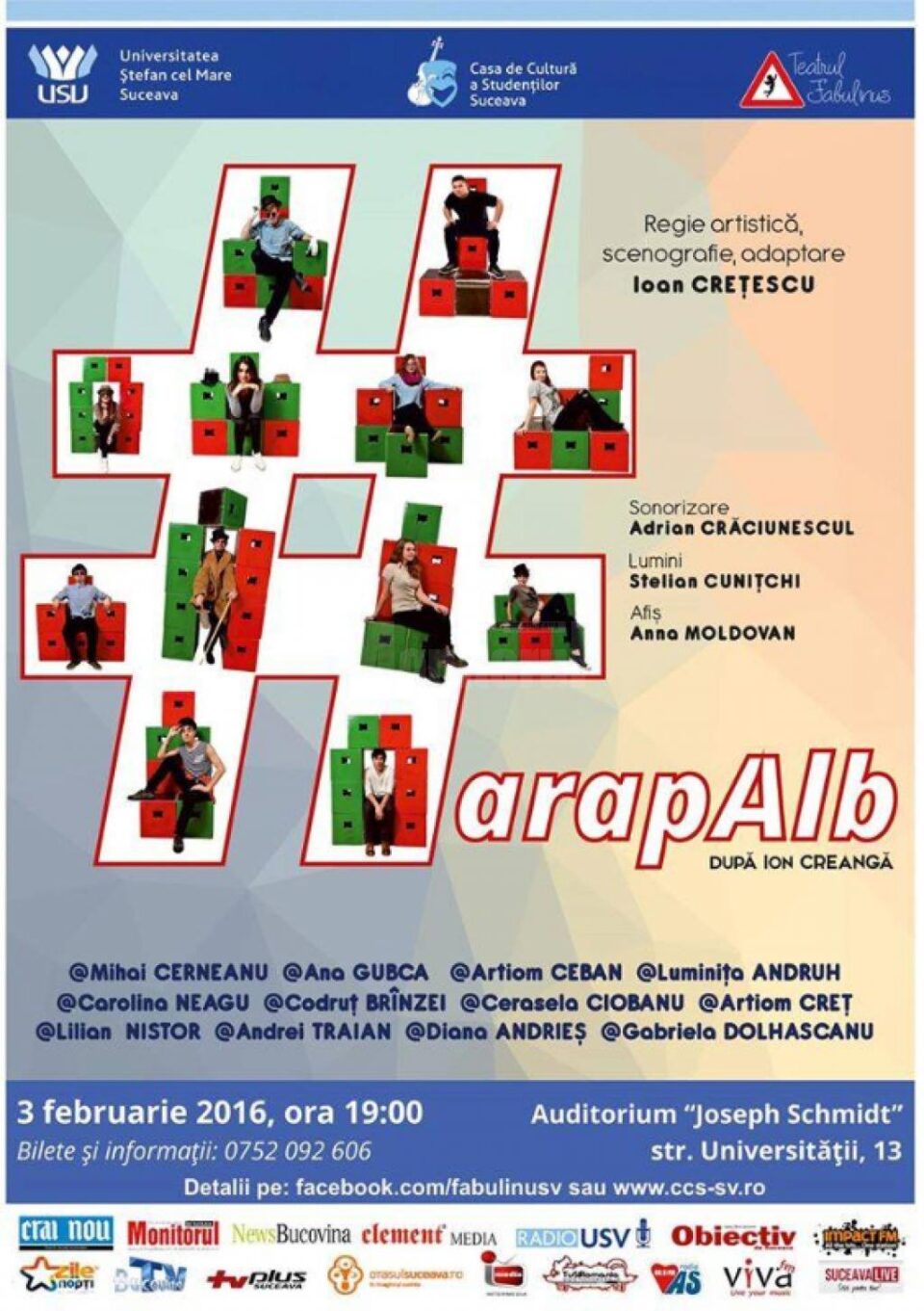 „Harap Alb”, pe scena USV