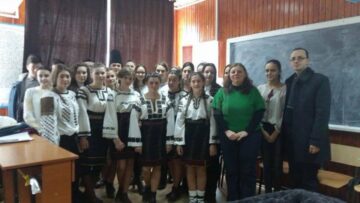 Sărbătoarea Unirii la Liceul Tehnologic Cajvana