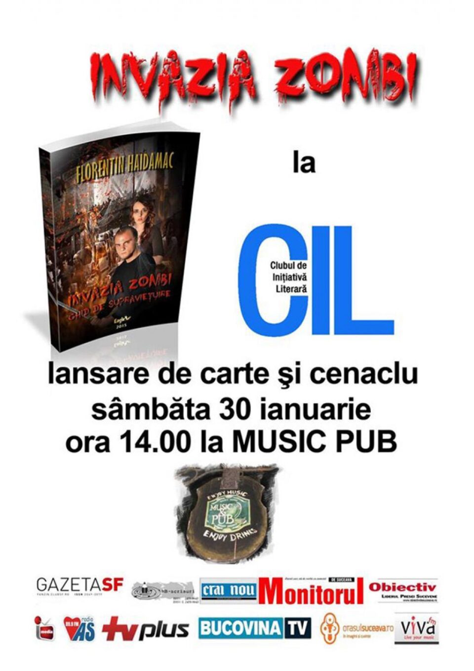 „Invazia zombi”, la Music Pub