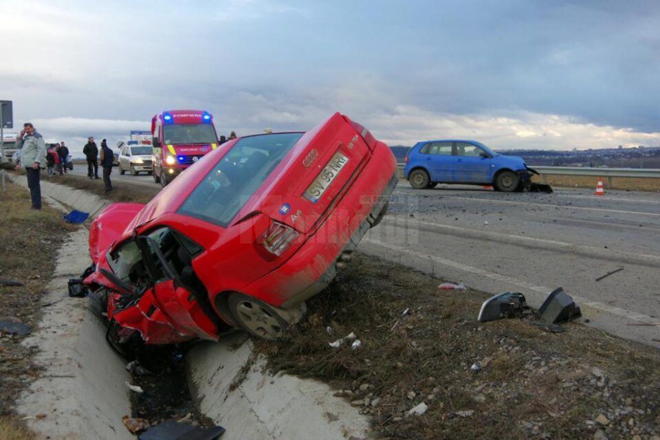 Directoarea de la Modin S.A. a provocat un grav accident cu un mort și doi răniți