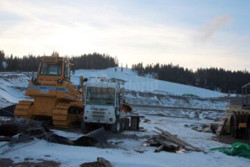Lucrările la groapa de gunoi de pe Mestecăniș sunt aproape finalizate