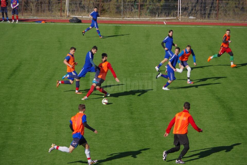 Rapid CFR a câștigat cu 6 - 0 meciul test cu juniorii de la LPS Suceava