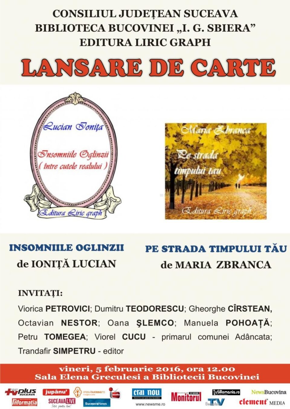 Lansare de carte