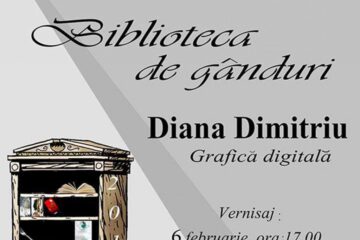 Diana Dimitriu, mezina asociației artistice sucevene „Tonitza Art Group”, expune la Iași