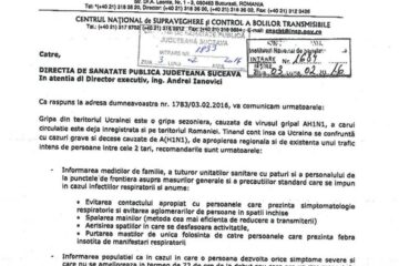 Adresa primită de la minister