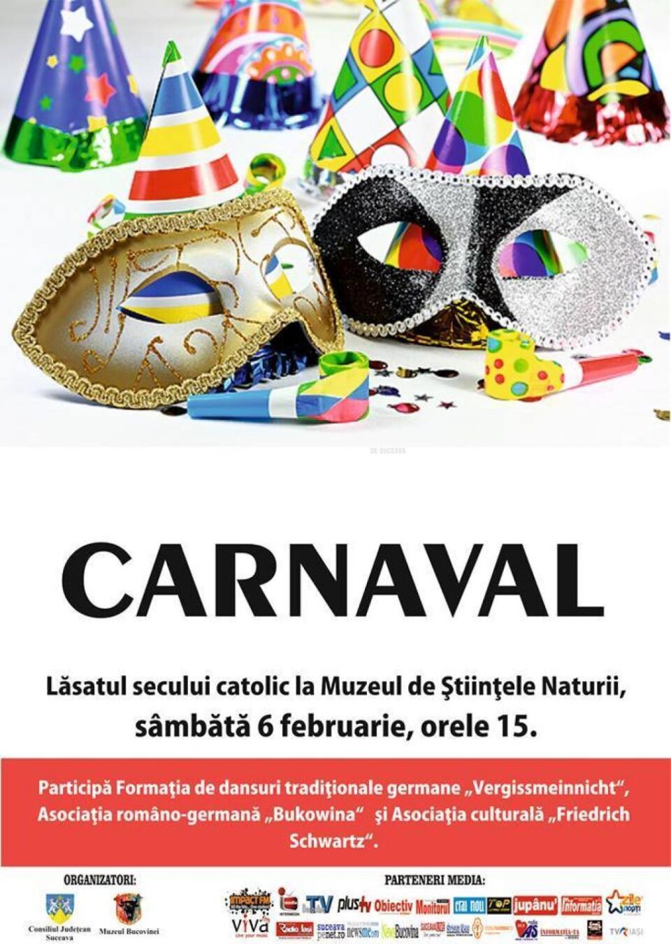 Carnaval la Muzeul de Științele Naturii