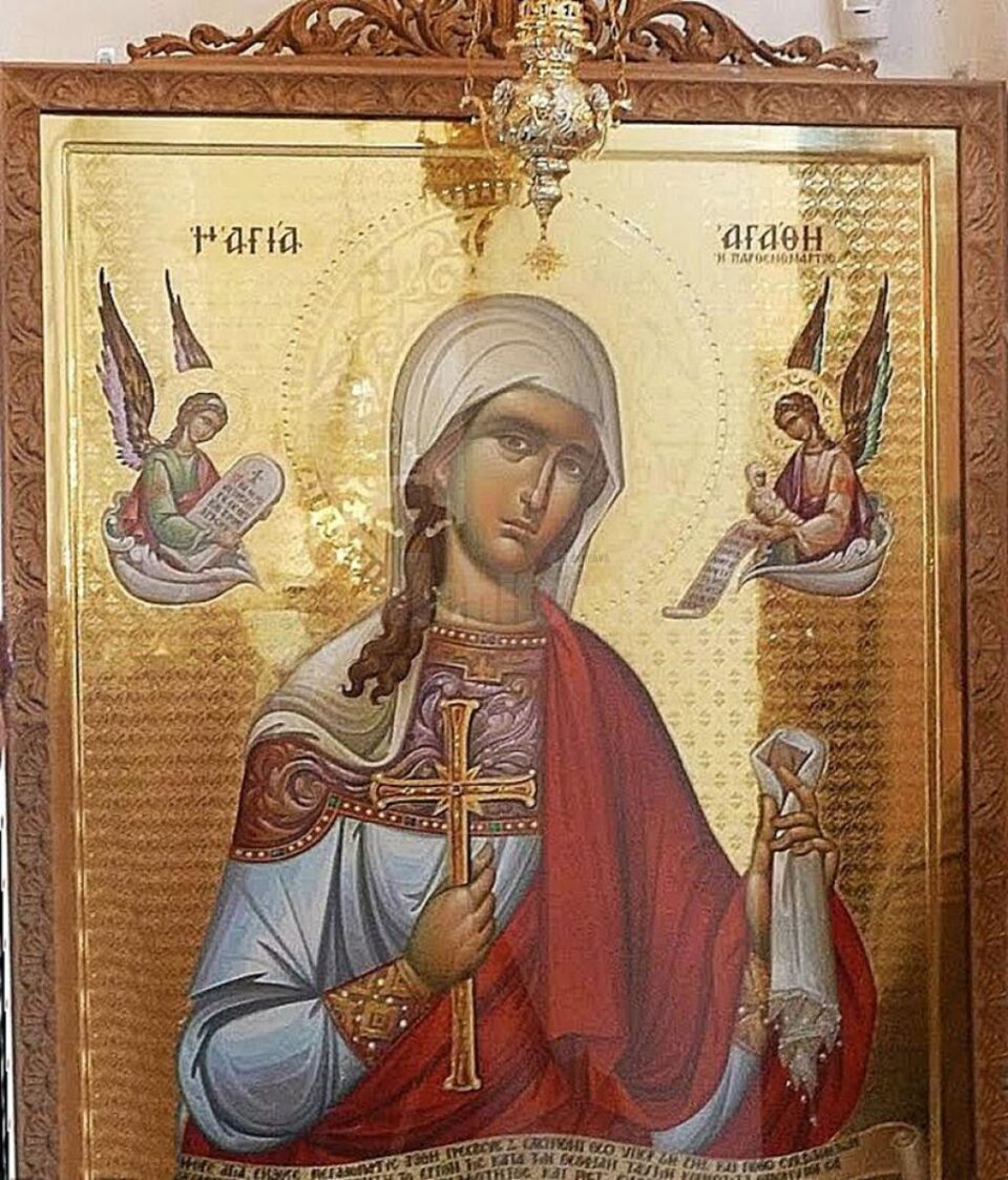 Pomenirea Sfintei Mucenițe Agata