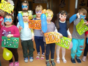 Activitatea „100 de zile împreună în acest an școlar”, la Grădinița “Sfântul Ioan cel Nou”
