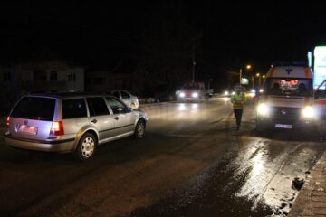 O femeie în vârstă de 72 de ani a fost accidentată pe trecerea de pietoni
