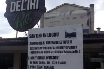 Autorizația de demolare a restaurantului amenajat în jurul Restaurantului Național