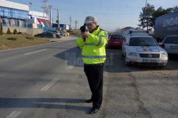 Numărul abaterilor înregistrate în trafic cu noul aparat radar a fost mare, mai ales la sfârșitul săptămânii trecute