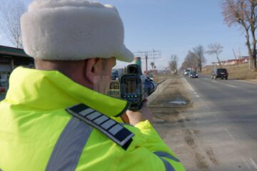 Numărul abaterilor înregistrate în trafic cu noul aparat radar a fost mare, mai ales la sfârșitul săptămânii trecute