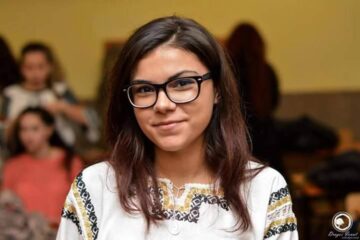 Ioana Mureș, președinta Consiliului Județean al Elevilor. Foto: Ionuț Dragoi