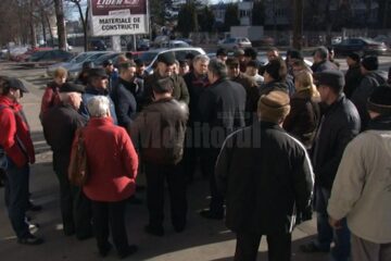 Protestul foștilor angajați de la Termica