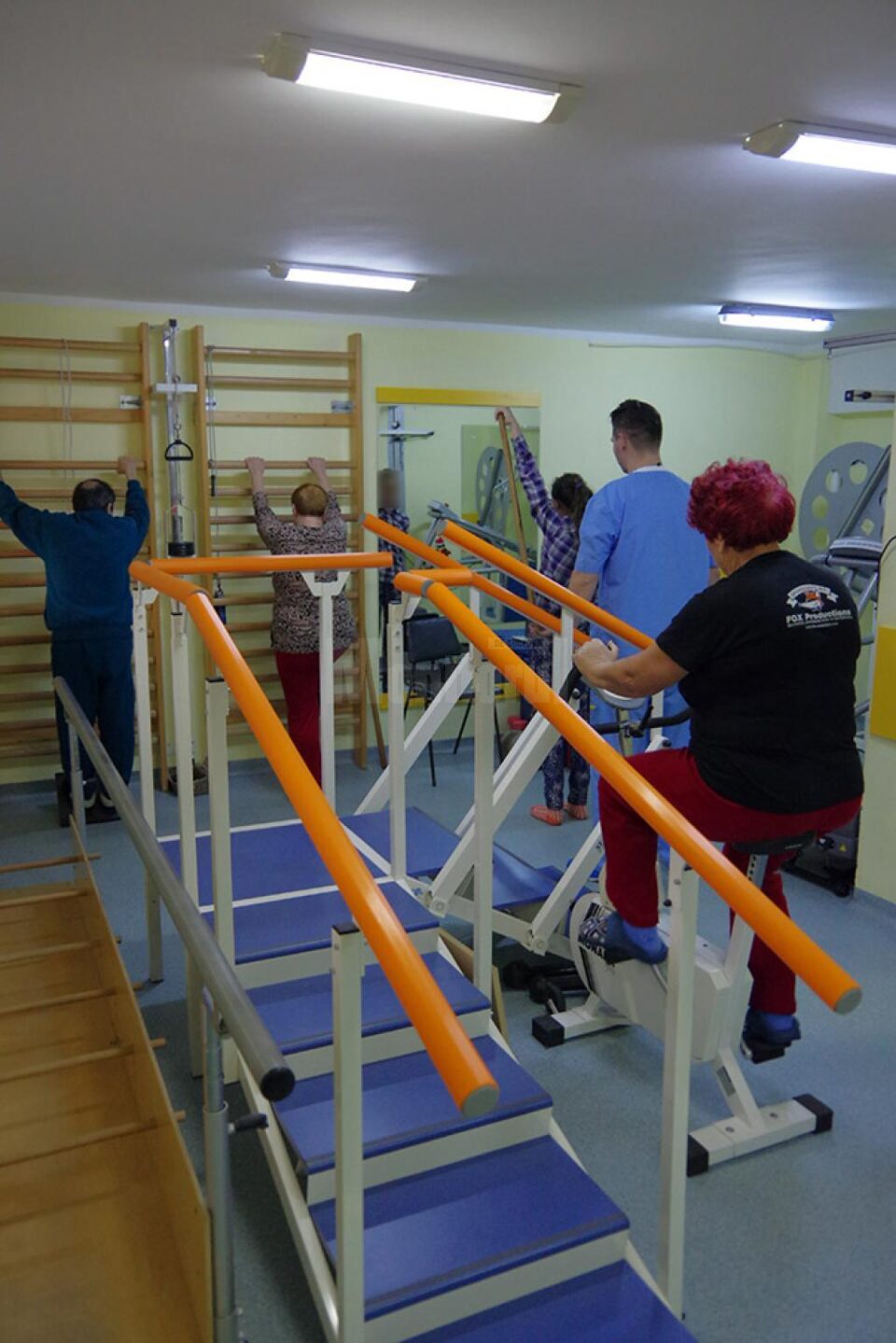 Sala de gimnastică medicală a Spitalului de Urgență Suceava