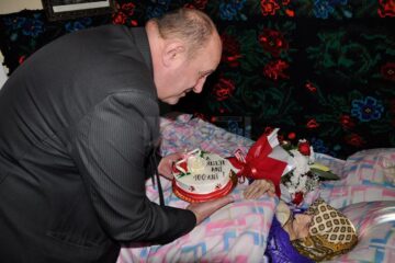 Veronica Chiuchiușan, sărbătorită de autorități la împlinirea vârstei de 100 de ani