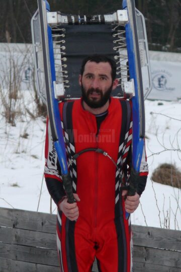 La Vatra Dornei s-a desfășurat Campionatul Național de Sanie pe pârtie naturală