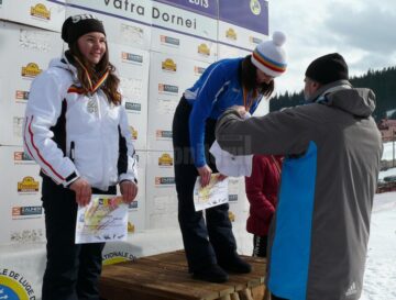 La Vatra Dornei s-a desfășurat Campionatul Național de Sanie pe pârtie naturală