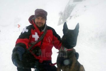 Ionuț Pascu și câinele Erik vor avea de trecut astăzi teste extrem de riguroase