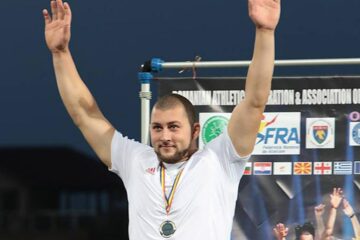 Andrei Gag a cucerit titlul național la aruncarea greutății