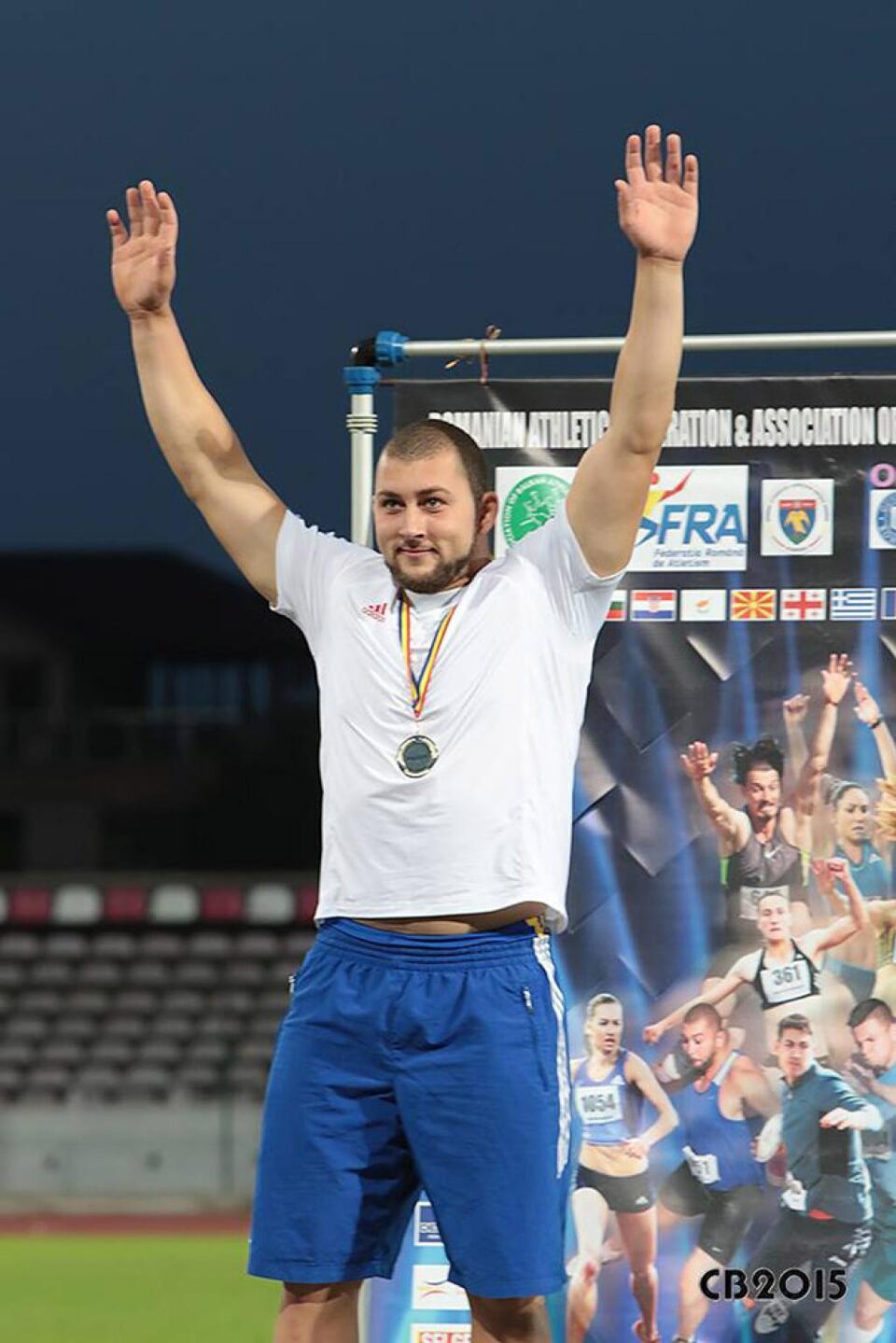 Andrei Gag a cucerit titlul național la aruncarea greutății