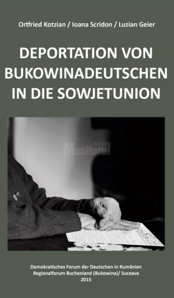 Lansarea volumului „Deportarea germanilor bucovineni în Uniunea Sovietică”