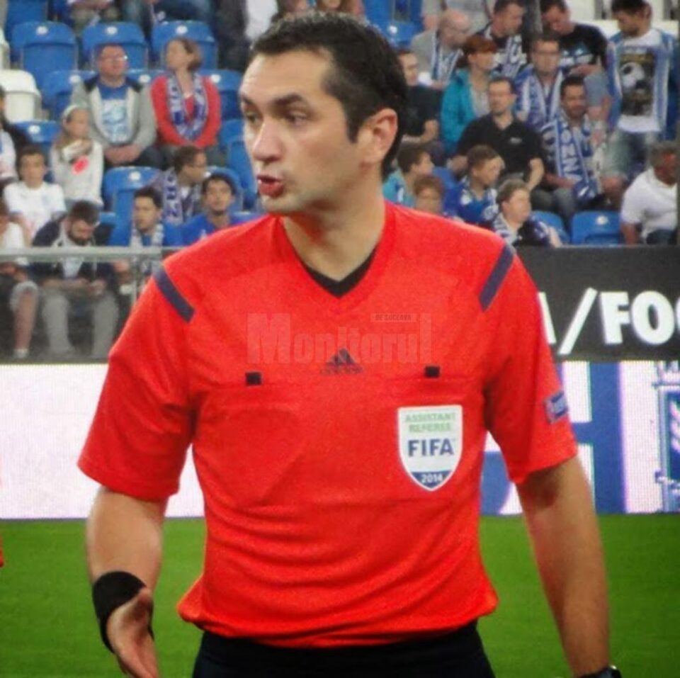 Sebastian Gheorghe arbitrează diseară în Europa League