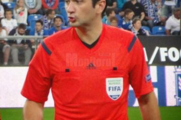Sebastian Gheorghe arbitrează diseară în Europa League