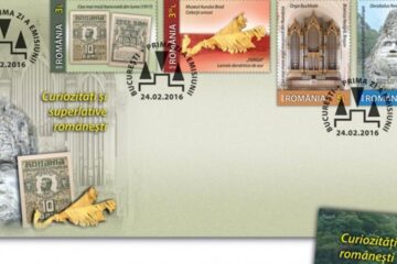 „Curiozități și superlative românești”, pe mărci poștale