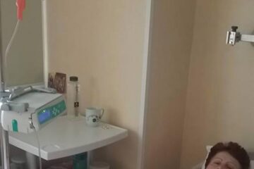 Violeta Catargiu este acum pe patul de spital într-o clinică din Iași