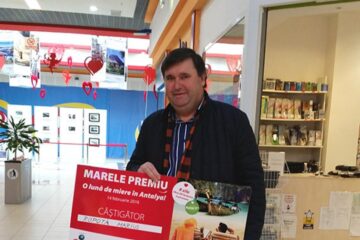 Marele câștigător al campaniei “Câștigă o lună de miere în Antalya!” este Marius Ropotă, din Dorohoi