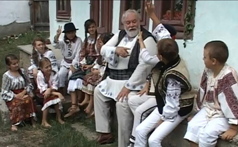 Actorul Constantin Tiron în filmul „Copilăria din amintiri”