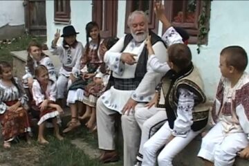 Actorul Constantin Tiron în filmul „Copilăria din amintiri”