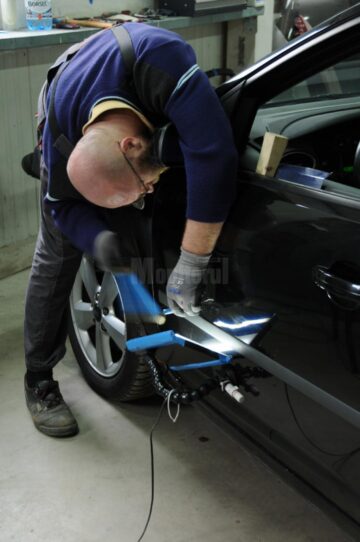 Mașini lovite de grindină sau în parcare, reparate fără chit și revopsire