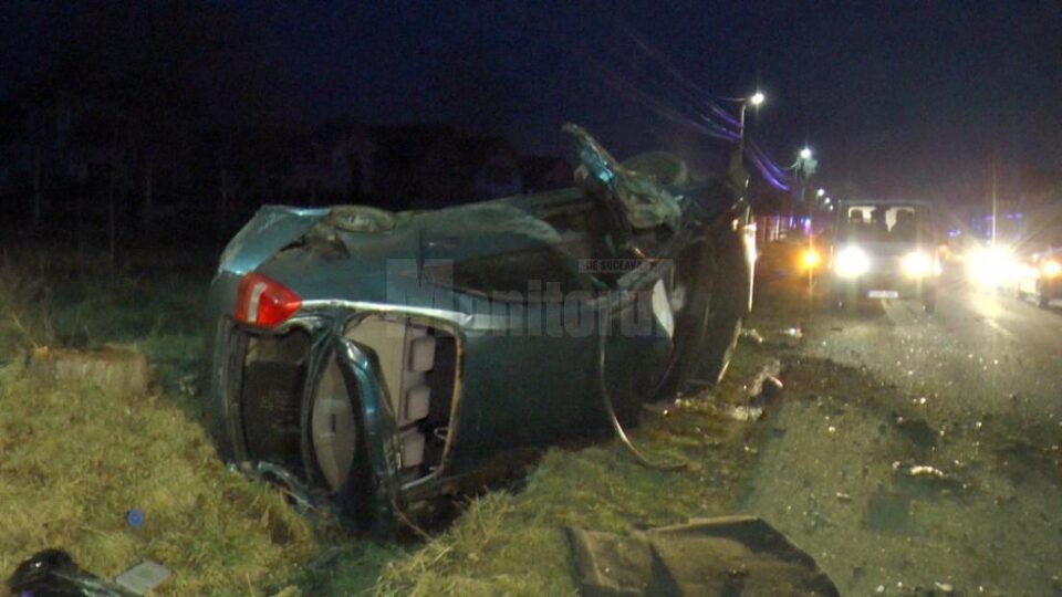 Accidentul de pe 24 februarie, pe DJ 178, în comuna Volovăț, în care un tânăr de 17 ani și-a pierdut viața