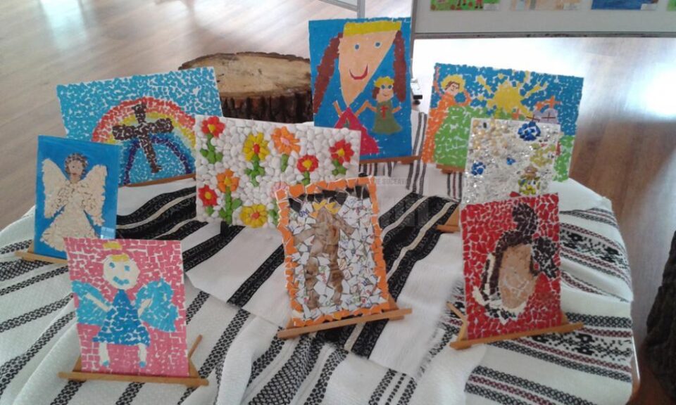 Vernisajul expoziției ,,Iisus Hristos prin ochi de copil”, astăzi, la Grădinița „Gulliver”