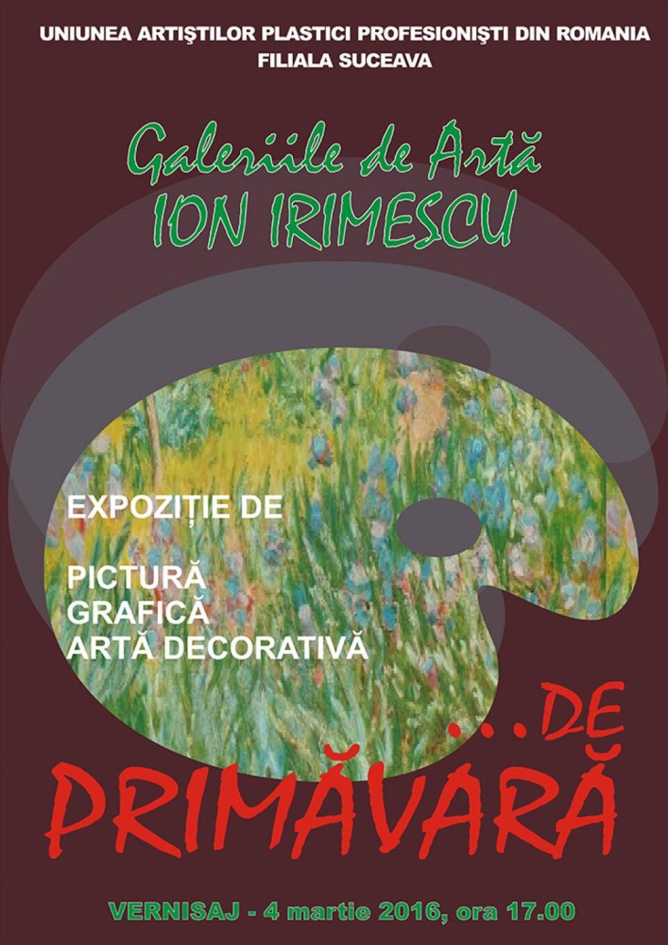 „...de Primăvară”, la Galeria de Artă „Ion Irimescu” Suceava