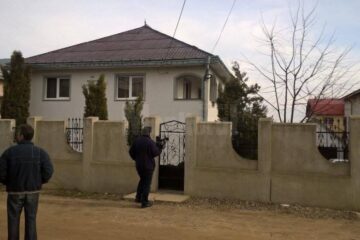 Casa în care s-a petrecut tragedia