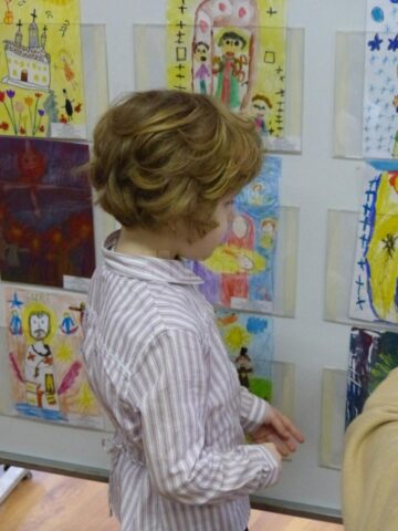 Vernisajul expoziției cu tema ,,Iisus Hristos prin ochi de copil”