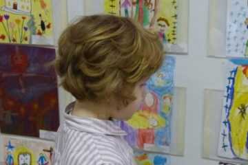 Vernisajul expoziției cu tema ,,Iisus Hristos prin ochi de copil”