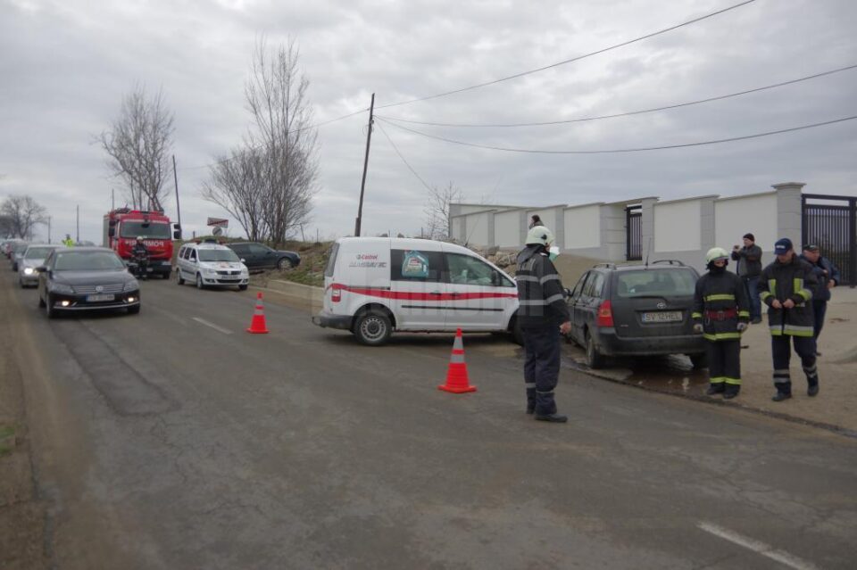 Accident cu patru răniți, dintre care doi copii, între Suceava și Ipotești