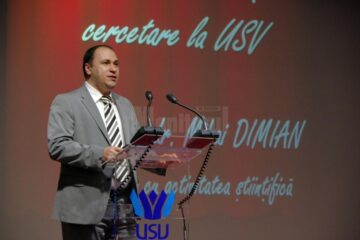 Prof. univ. dr. ing. Mihai Dimian, prorector responsabil de partea de cercetare