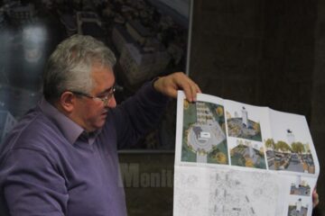 Primarul Ion Lungu a prezentat planul de modernizare a platoului Cetății de Scaun, cu tot cu statuia ecvestra a lui Ștefan cel Mare