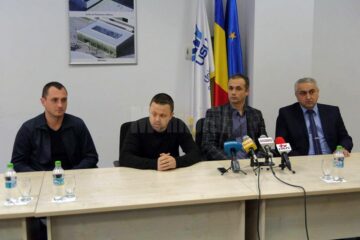 Adrian Chiruț a fost prezent la conferința de presă de ieri alături de reprezentanții Universității „Ștefan cel Mare” Suceava și de antrenorul Răzvan Bernicu