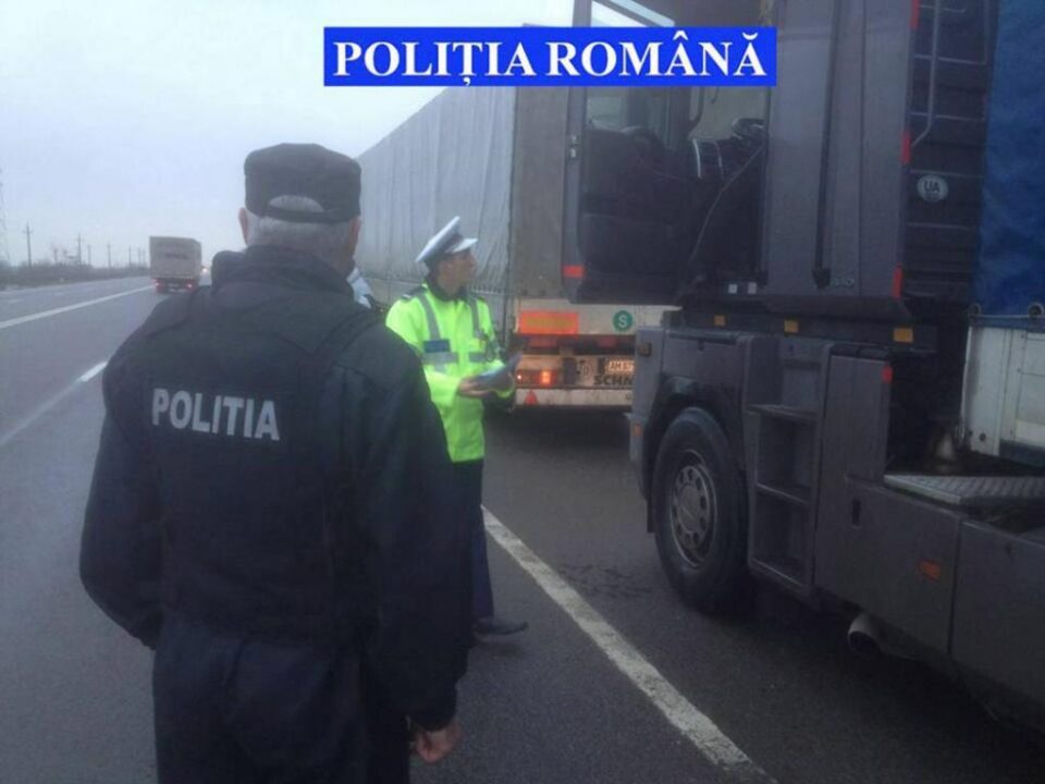 Controale la transportatori rutieri