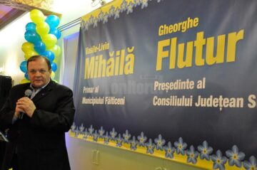 Candidatul PNL la Primăria Fălticeni, lansat sub semnul iubirii și al florii de nu-mă-uita