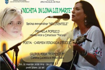 Spectacol de muzică folk și poezie